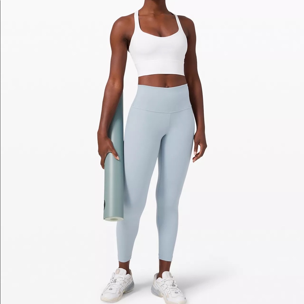 Lululemon Wunder Under Full On Luxtreme Chambray size 4 23 inch